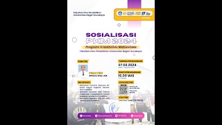 Sosialisasi Program Kreativitas Mahasiswa PKM [upl. by Berrie]