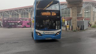 Bus spotting in Mansfield amp Derby [upl. by Asiuqram404]