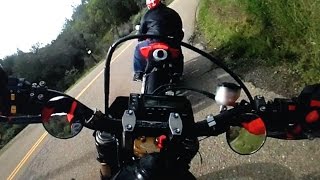 DRZ400SM VS CBR1000rr [upl. by Sharona820]