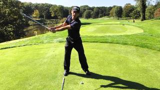 Learn how to keep your left arm straight in golf [upl. by Dhaf]