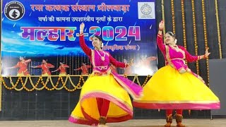 Ithlati Balkhatikathak based choreography Man Bheetar Duet danceManasvi and HarshitaMalhar 2024 [upl. by Harbison524]