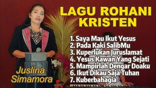 LAGU ROHANI KRISTEN  JUSLINA SIMAMORA [upl. by Anihsak980]