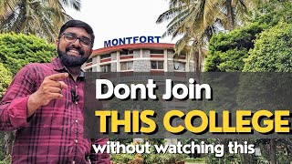 Montfort College Bangalore  Honest Review [upl. by Oniratac]