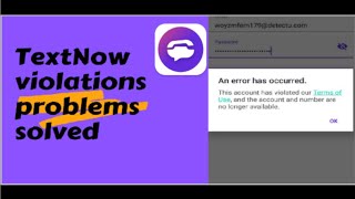 How to fix textnow sign up error 2022 text now get verification code with lock in number 🔐 [upl. by Wilsey741]