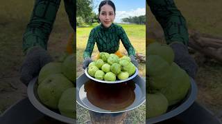 Fresh fruit crispy with cake recipe shortvideo shorts cooking recipe food [upl. by Kei]