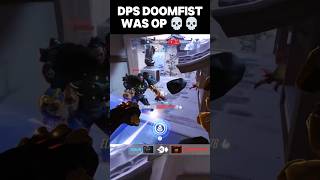 DPS DOOMFIST WAS OP 💀overwatch2 overwatch shorts [upl. by Htebsle]