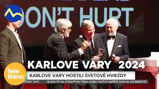 Filmový festival Karlové Vary 2024  svetové filmové hviezdy  Teleráno [upl. by Kancler104]