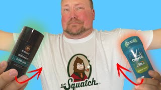 Dr Squatch Deodorant Review Hot Shed Sweat Test [upl. by Oiramat296]