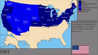 The History of the United States of America Every Year [upl. by Alenas]