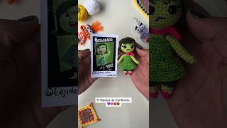 Como hacer Amigurumi Paso a Paso 💚🧶🧶 intensamente2 intensamente crochet pixar disney [upl. by Ennaecarg]