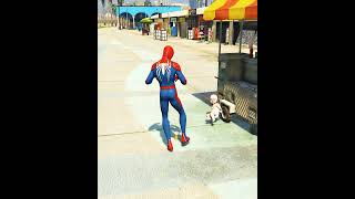 GTA V SPIDERMAN SAVING DOLPHIN 😢 shorts [upl. by Cooperman]