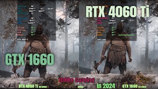 RTX 4060 Ti vs GTX 1660 in 2024 [upl. by Born]