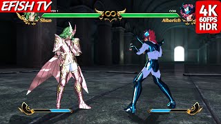 Andromeda Shun God Cloth vs Megrez Alberich Hardest AI  Saint Seiya Soldiers Soul [upl. by Yruoc796]