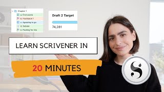 How to Use Scrivener 2024  Simple Tutorial for Overwhelmed Fiction Writers [upl. by Issy]