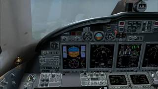 Eaglesoft Cessna Citation X 20  custom holds  problems [upl. by Notnats]