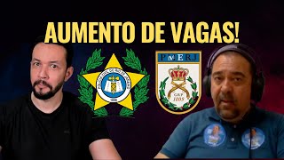 Novidade Aumento de vagas nos concursos da PCERJ e da PMERJ [upl. by Rubinstein]