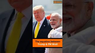 The equation between Trump amp PM Modi [upl. by Eerolam]