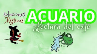 Acuario ♒️ la fe te traerá todo lo que necesitas no lo olvides ✝️lectura del café ☕️ 🔮🗝️🎴 [upl. by Einahpehs]