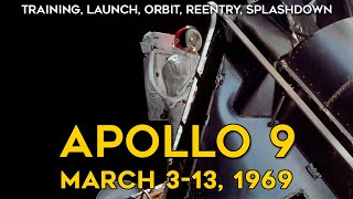 Apollo 9  Historical Footage Full Mission Narration HD McDivitt Scott Schweickart [upl. by Emilio745]