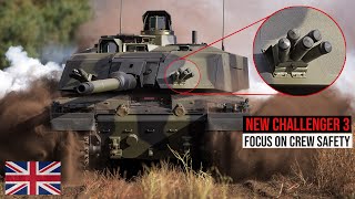 New British Army Challenger 3 Main Battle Tank Trials Progress with Focus on Crew Safety [upl. by Htnnek]