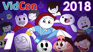 ANIMATION INVASION VidCon 2018 Recap PART 1 [upl. by Iney]