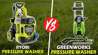 Ryobi vs Greenworks Pressure Washer  What Are The Differences A Detailed Comparison [upl. by Philoo463]