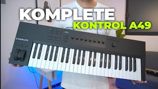 🎹 KOMPLETE KONTROL A49 ¡REVIEW NativeInstruments [upl. by Drofnelg]