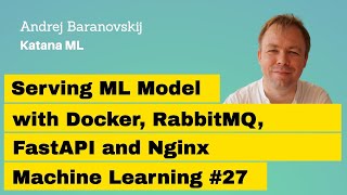 Serving ML Model with Docker RabbitMQ FastAPI and Nginx [upl. by Leiuqese]