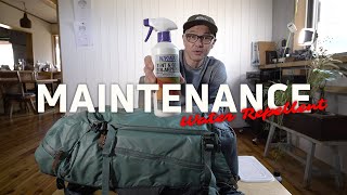 Shimoda Backpack Maintenance Water Repellent Nikwax  Gear Aid [upl. by Diogenes749]