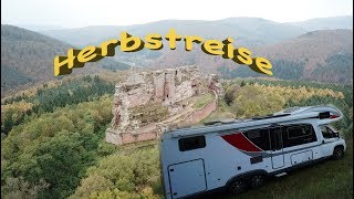 Burg Hohenfels amp Fleckenstein 🏰 I 🚌 Wohnmobilreise Herbsttage im Elsaß  Teil 2 [upl. by Salba]