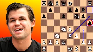 Firouzja slays Carlsens Dragon in 18 moves [upl. by Langill]