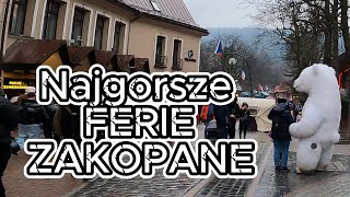 Najgorsze Ferie Zakopane 2024 bez śniegu [upl. by Akimet379]