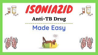 isoniazid pharmacology antitubercular drugs anti TB drugs pharmacology pharmacology made easy [upl. by Haletta]