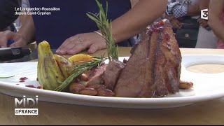 Recette  Magret de canard aux fruits du Roussillon [upl. by Toulon]