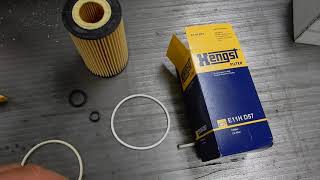 Beware Hengst oil filter white O ring for Sprinter 27L turbo Diesel at fault [upl. by Akemej]