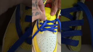 How To Lace Jordan 1 Low Clean [upl. by Ybeloc]