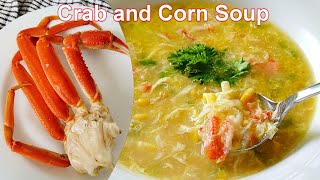 Homemade Crab and Corn Soup [upl. by Katlin204]