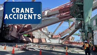 EXTREME Crane Accidents Caught On Tape  Worst Crane Disasters [upl. by Odnumyar550]