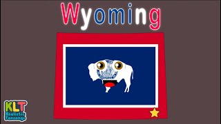 Wyoming counties song  US States  KLTRF [upl. by Zetnod]