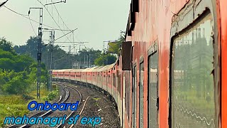 Onboard 22177  Mahanagari sf exp  Mumbai to Varanasi  Indian Railways  full journey [upl. by Marrin1]