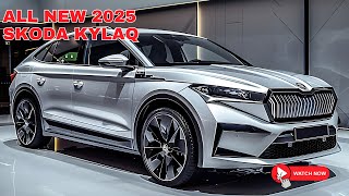 All New 2025 Skoda Kylaq Unveiled  Skodas New Compact SUV Option [upl. by Boylan]