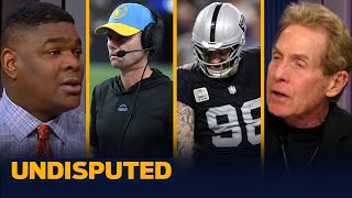 Raiders end Brandon StaleyChargers era with 6321 Thursday Night Football win  NFL  UNDISPUTED [upl. by Trenton177]