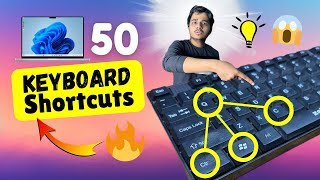 Windows Laptop के 50 Keyboard Shortcuts 15 minutes में 🔥 [upl. by Tildie]