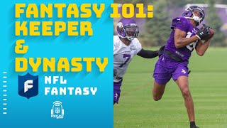 What is a Keeper League amp Dynasty League  Fantasy 101 [upl. by Chemush]