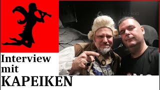 KAPEIKEN Interview im Kulttempel Oberhausen vom 10 Oktober 2024 by Nightshade TV [upl. by Carnahan]