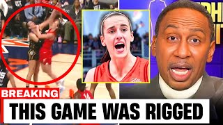 WNBA Refs DESTROYED By Experts for RIGGING The Fever Game Due to AWFUL Calls Fouls on Caitlin Clark [upl. by Rubina]