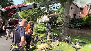 Carlton Lane Fire Video 6 [upl. by Sarge174]