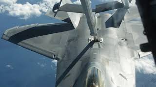 Midair refueling exercise out of Joint Base MDL [upl. by Noivax884]