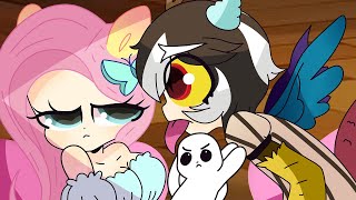 fluttershy x discord Red flags UNO REVERSE ANIMATION MLP [upl. by Ispep]