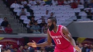 James Harden 21 Pts Highlights vs Indiana Pacers 20131010 NBA GLOBAL GAMES [upl. by Egamlat]